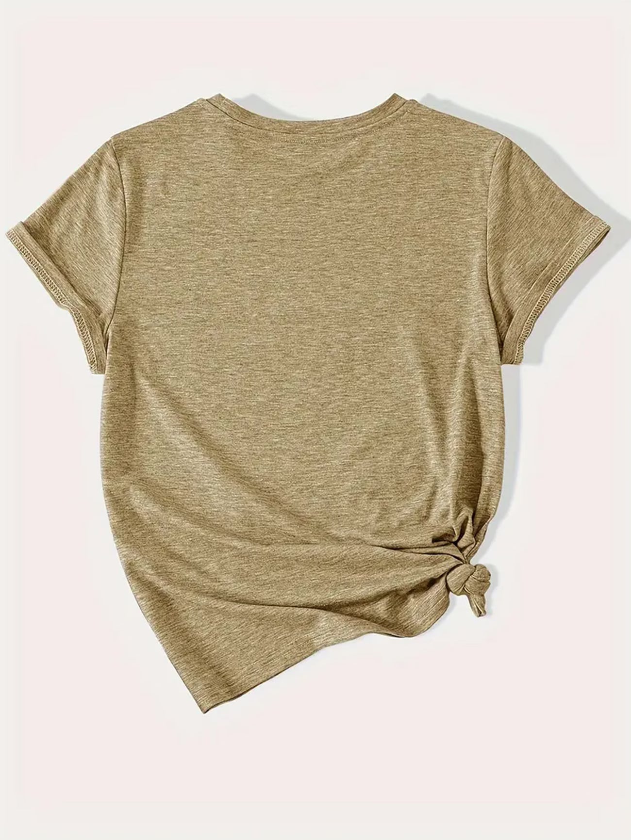 4PCS Women’s Vintage Valentine Print T-Shirts – Short Sleeve Round Neck Casual Tees