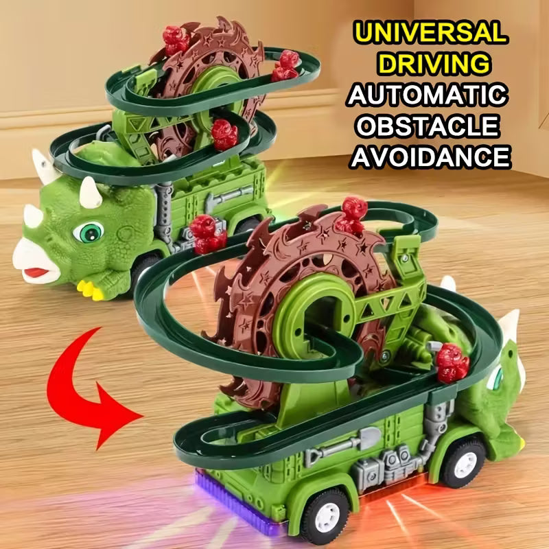 DAYSToy Triceratops Dinosaur Toy – Battery-Free Moving Action 🦖