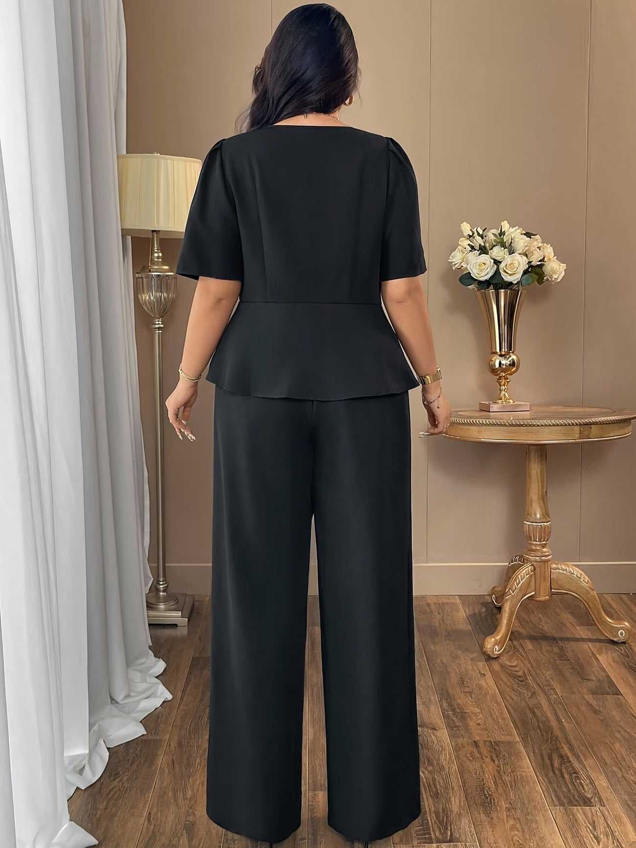 DAYSPlus Elegant Curve Workwear Co-Ord Set