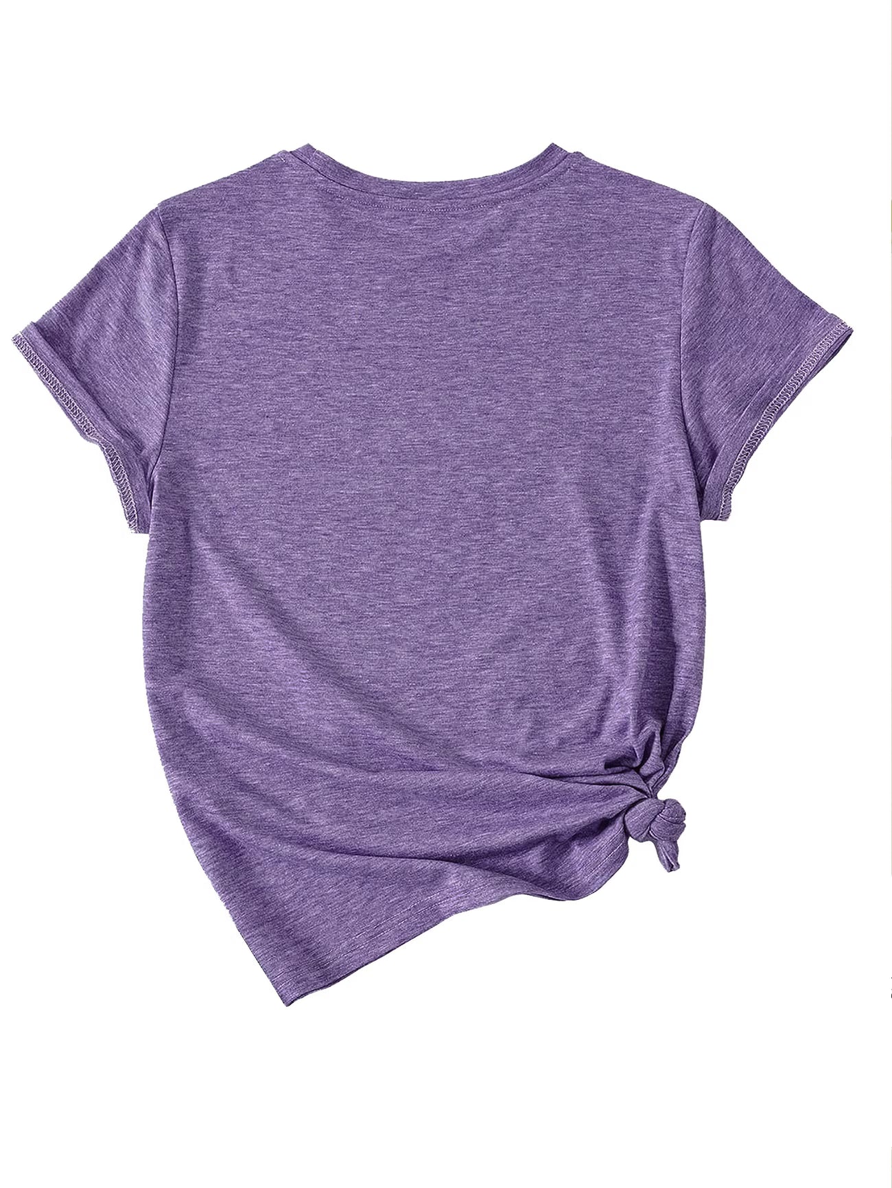 4PCS Women’s Vintage Valentine Print T-Shirts – Short Sleeve Round Neck Casual Tees