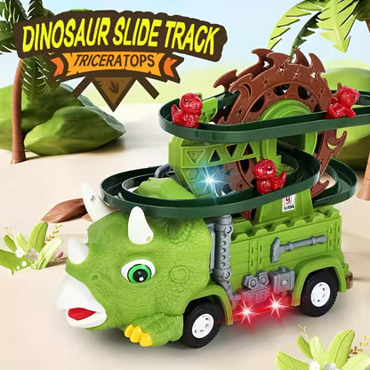 DAYSToy Triceratops Dinosaur Toy – Battery-Free Moving Action 🦖