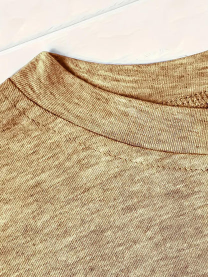 4PCS Women’s Vintage Valentine Print T-Shirts – Short Sleeve Round Neck Casual Tees