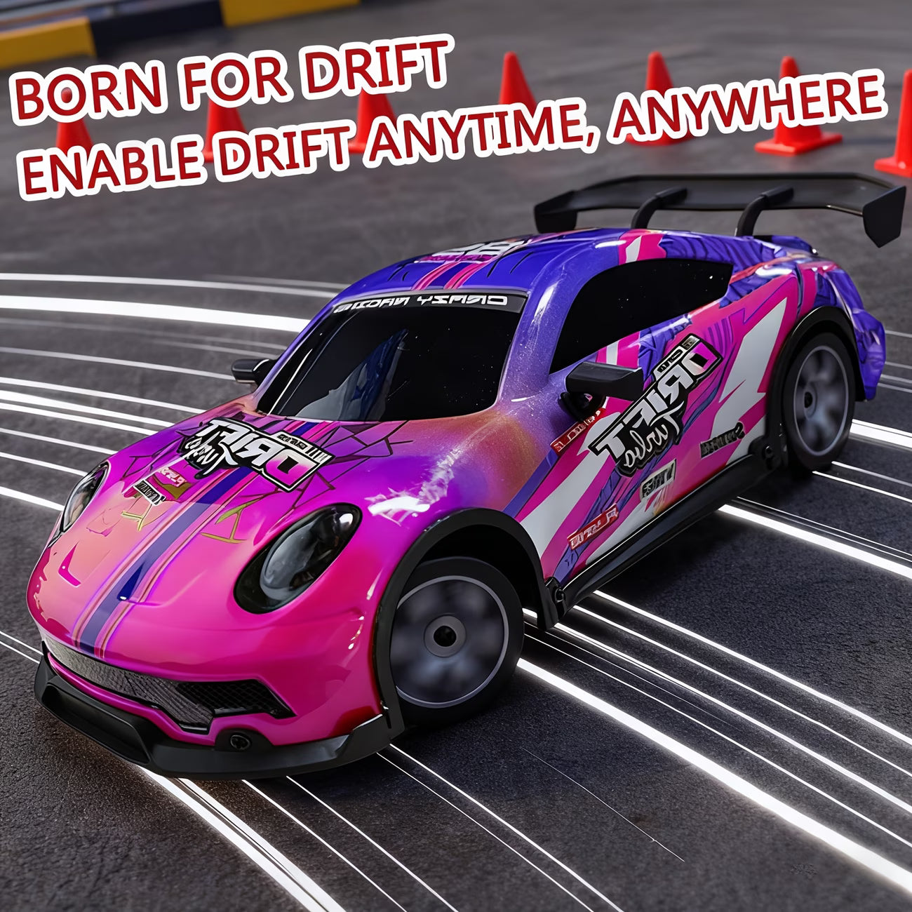 1:16 60KM/H High-Speed 4WD RC Drift Car – 2.4GHz Off-Road Racing Car
